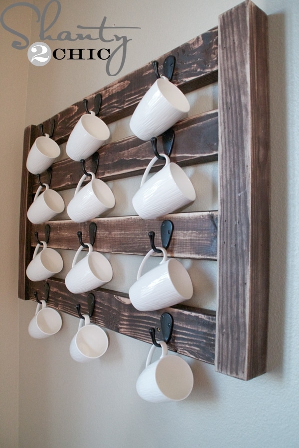 coffee cup rack