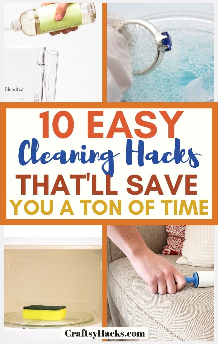 10 Easy Cleaning Hacks That Will Save You Time Craftsy Hacks