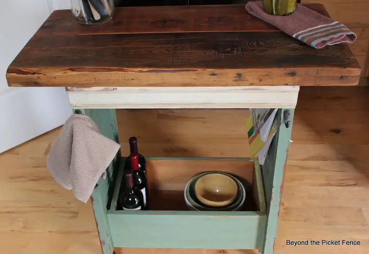 Transportable Kitchen Island