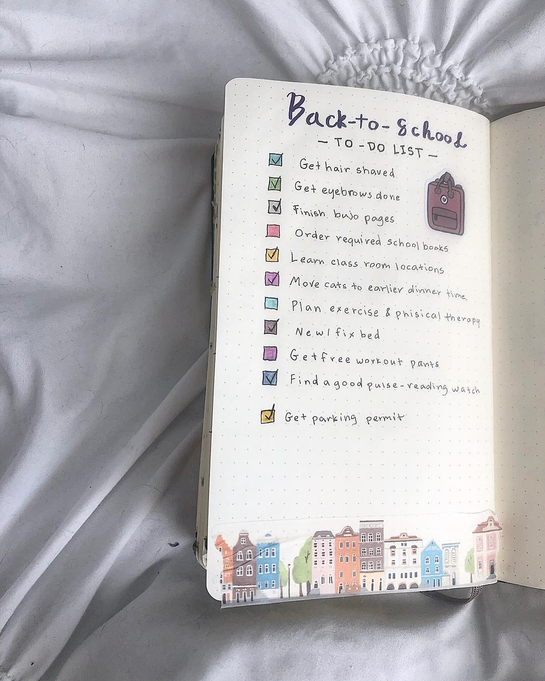 back to school list