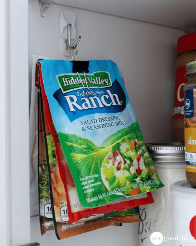 Store Packets in Your Pantry