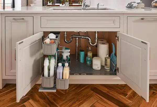 37+ Ideas Model Kitchen Cabinets That is Simple - Neat Fast  Under the sink  organization, Kitchen organization diy, Kitchen cabinet organization