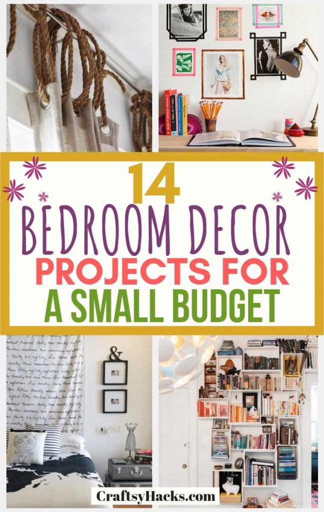 14 Bedroom Decor Projects for a Small Budget - Craftsy Hacks