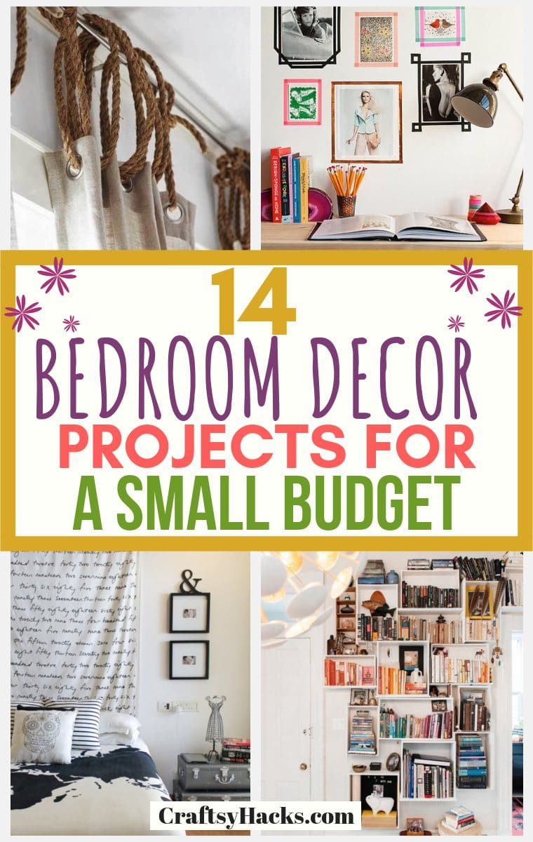 14 bedroom decor projects for a small budget