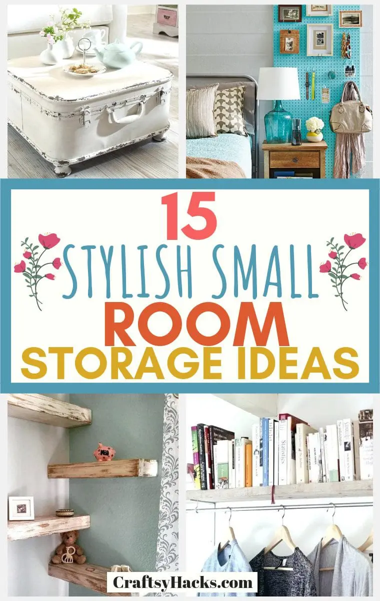 small room storage hacks