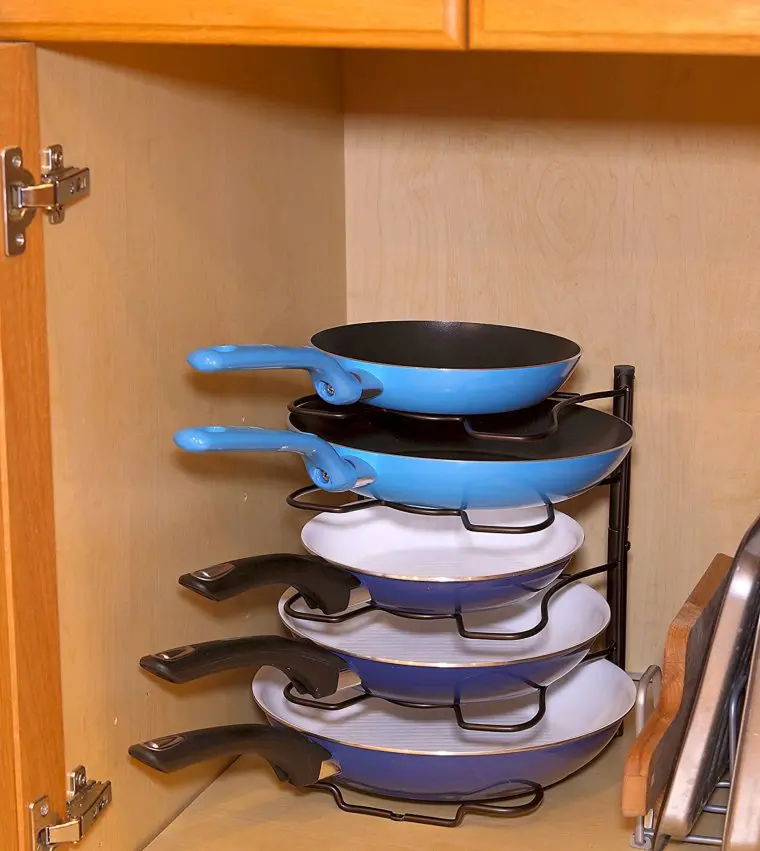 organizer rack for cabinet