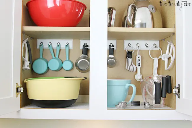 Kitchen Cabinet Organization Hack for Cords – The Cord Wrapper