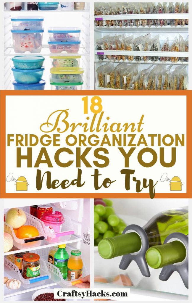 18 Brilliant Fridge Organization Hacks - Craftsy Hacks