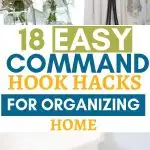 18 easy command hook hacks for organizing home