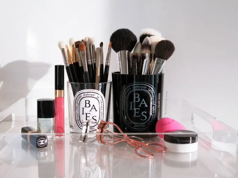 DIY Makeup Storage