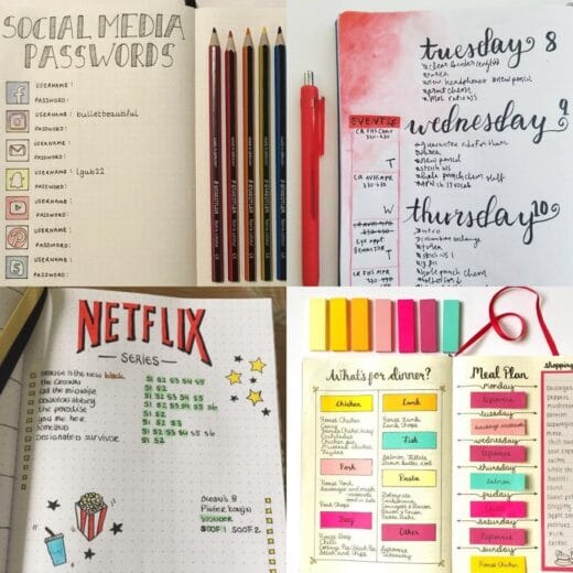 25 Bullet Journal Mood Tracker Ideas - Craftsy Hacks