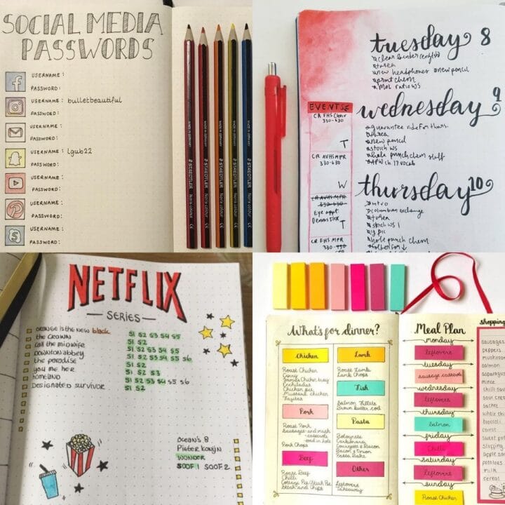 25 Amazing Bullet Journal Ideas You Need to Steal