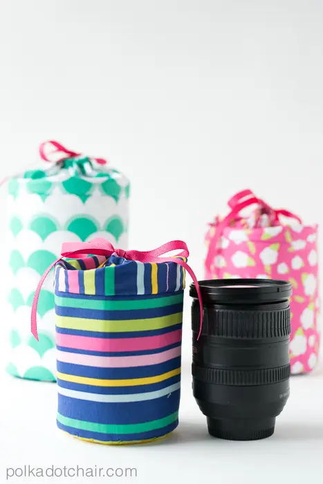 Padded Camera Lens Case