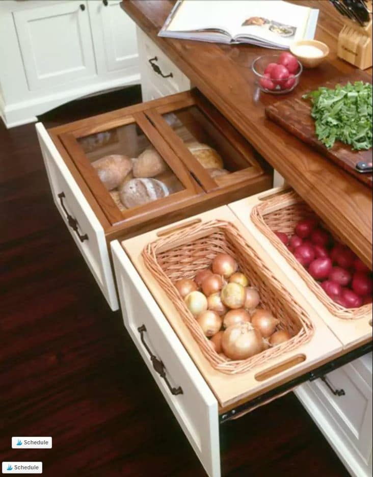 DIY Vegetable Friendly Drawers