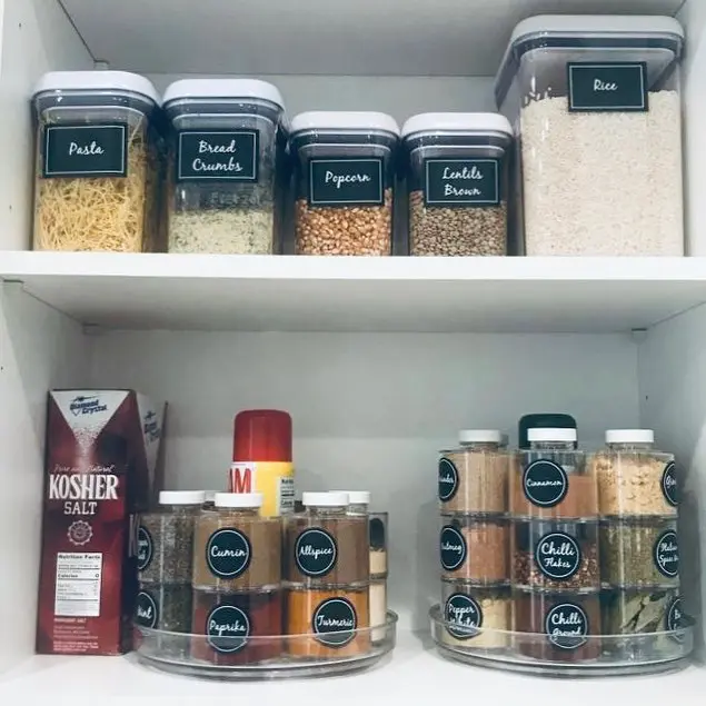 cupboard product labels