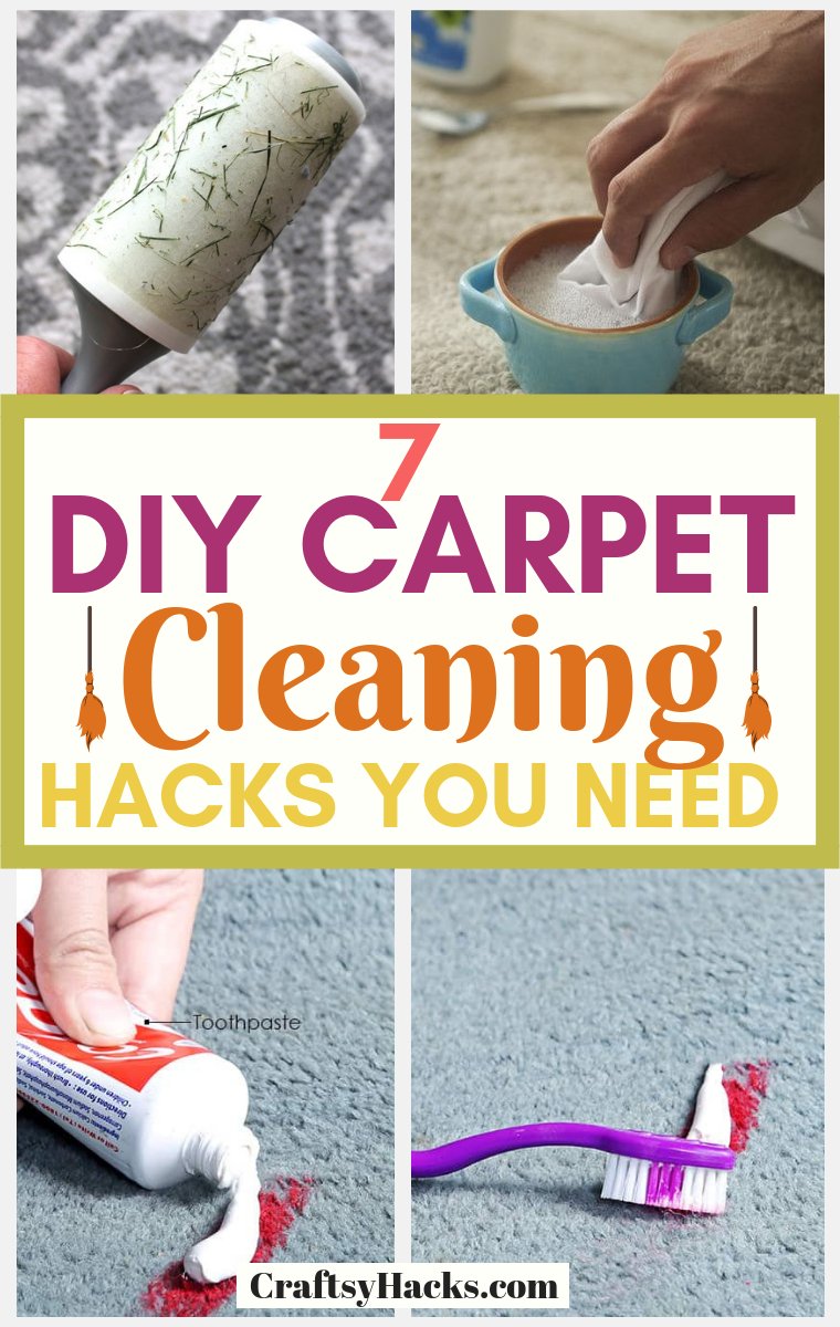 7 DIY Carpet Cleaning Hacks That You Need to Know Craftsy Hacks