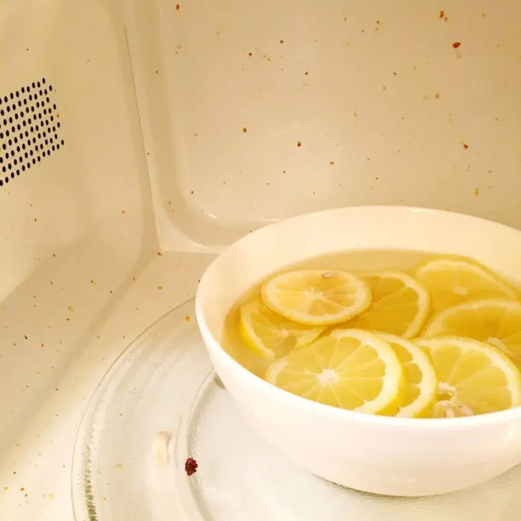 lemons in microwave