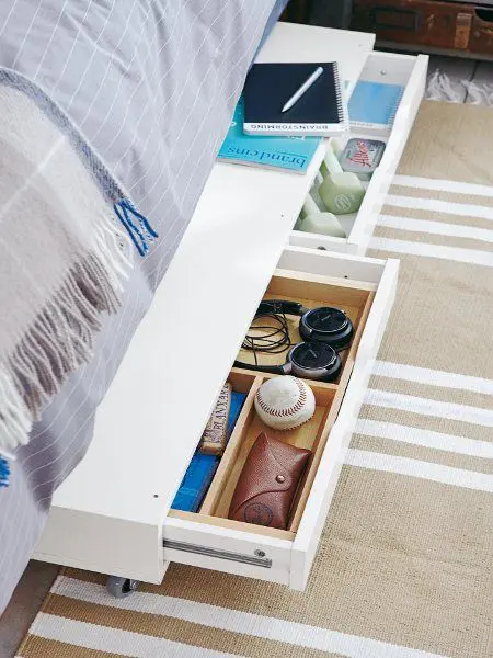 under bed storage drawers