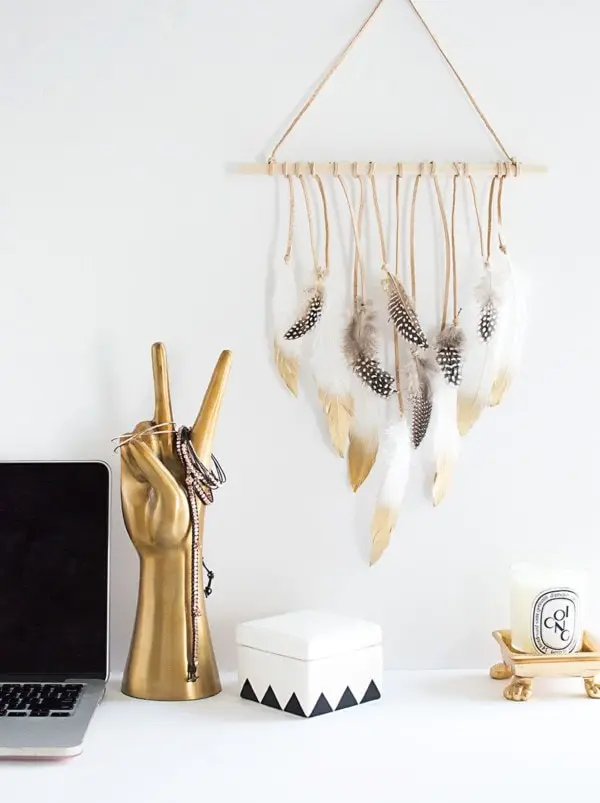 Feathery Hanging Decoration