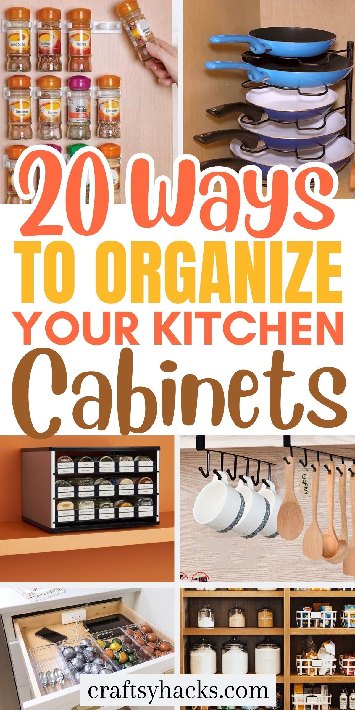 ideas for Kitchen Cabinet Organization