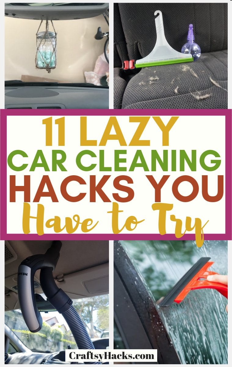 car carpet cleaning hacks