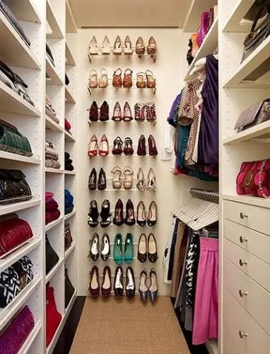 15 Genius Closet Organization Ideas - The Unlikely Hostess  Dressing room  closet, Closet renovation, Home office closet