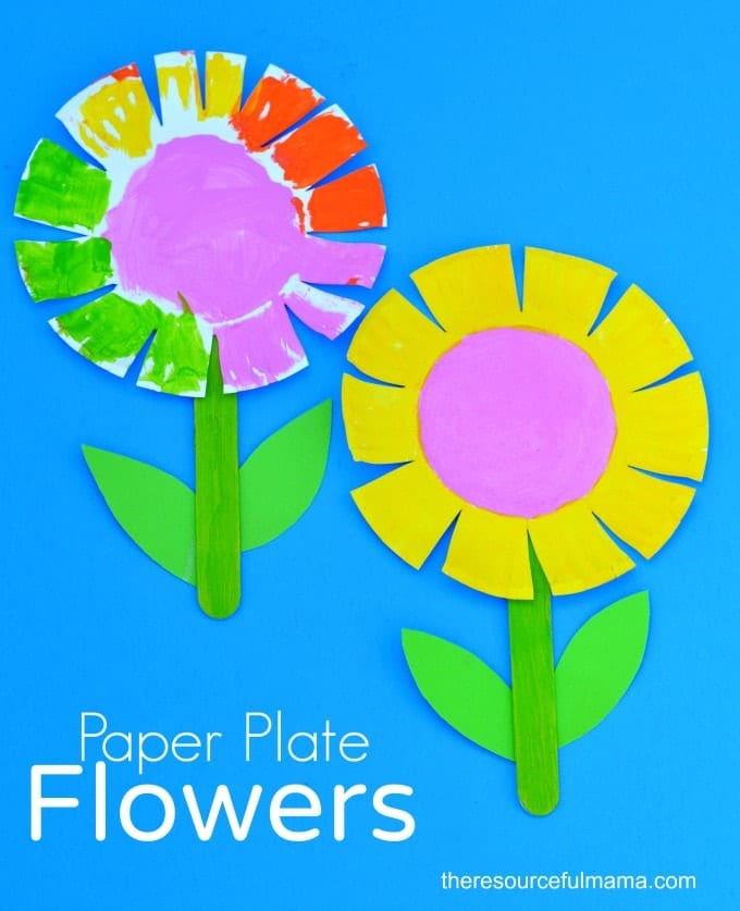 Paper Plate Flower