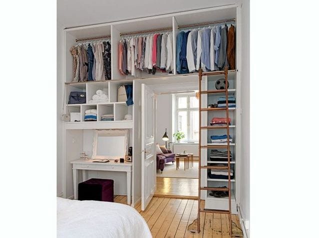 20 Small Bedroom Storage Ideas - DIY Storage Ideas for Small Rooms