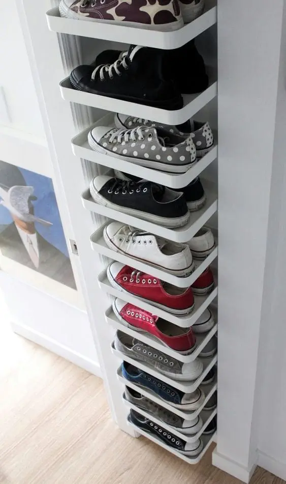 Corner Shelving Unit for Shoes