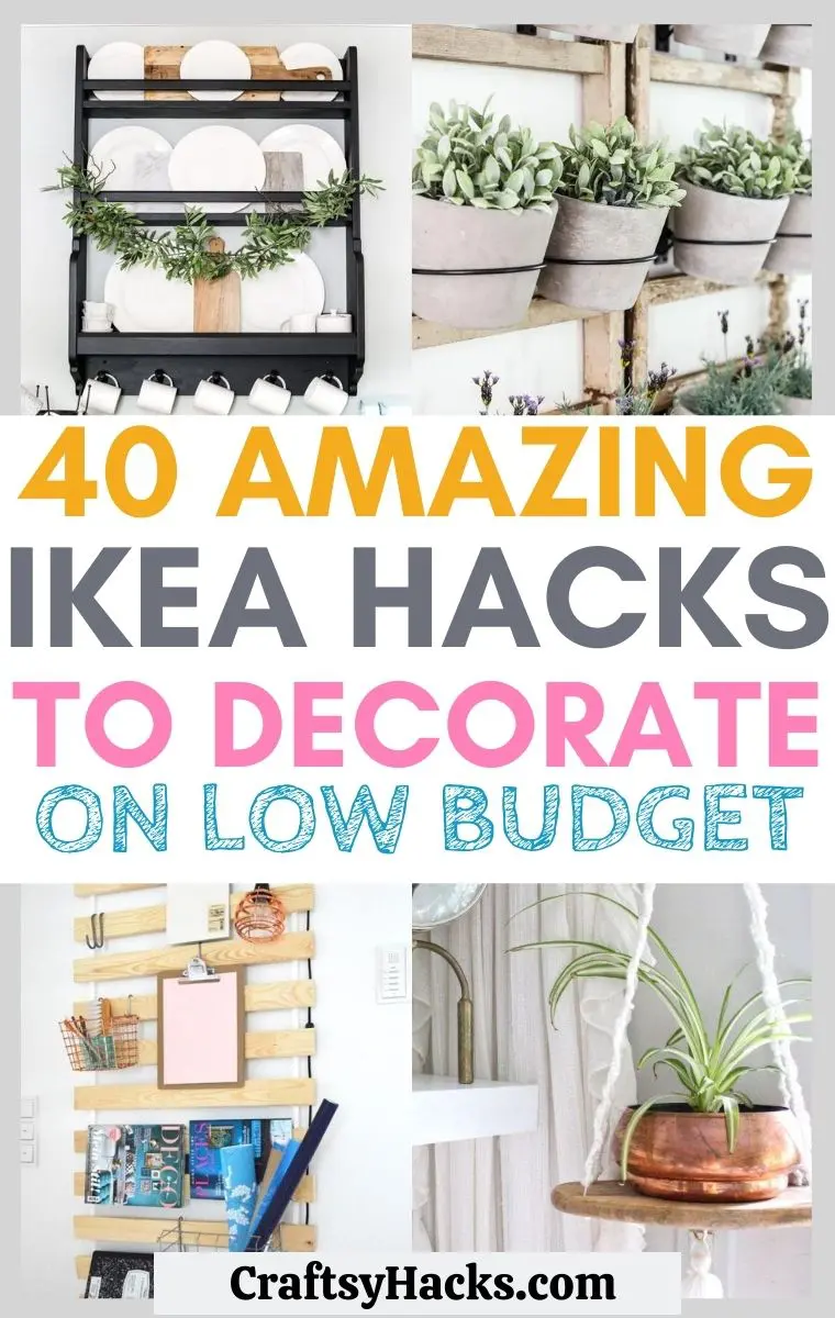 18 Amazing Ikea Hacks to Decorate on a Lower Budget   Craftsy Hacks