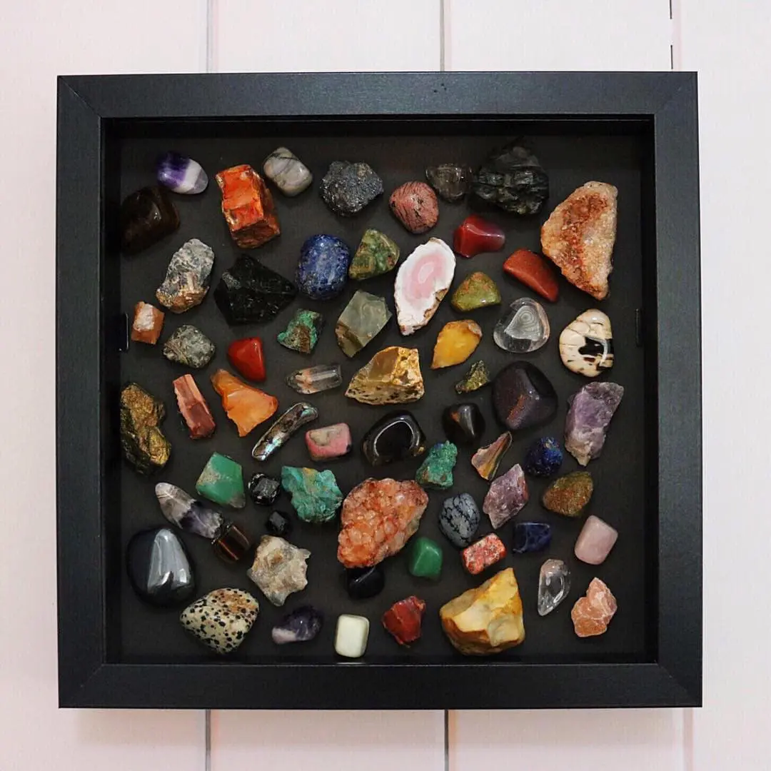 Framed Rocks and Minerals