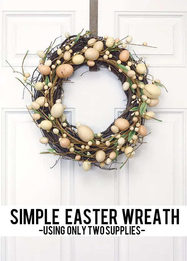 Simple Easter Wreath