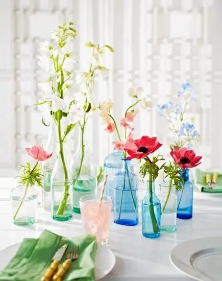 Colored Glass Bottles