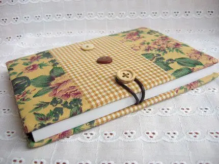 DIY Fabric Book Covers