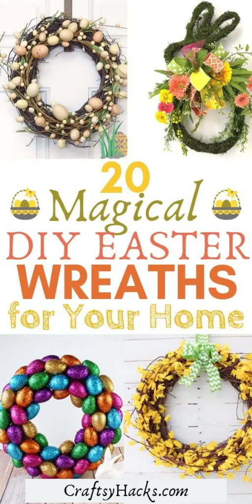 20 magical diy easter wreaths for your home
