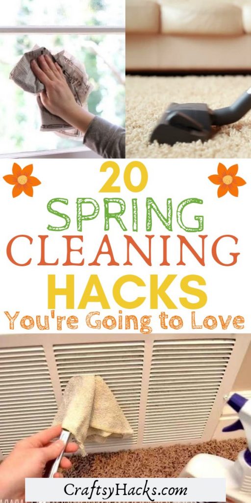 20 spring cleaning hacks youre gonna love