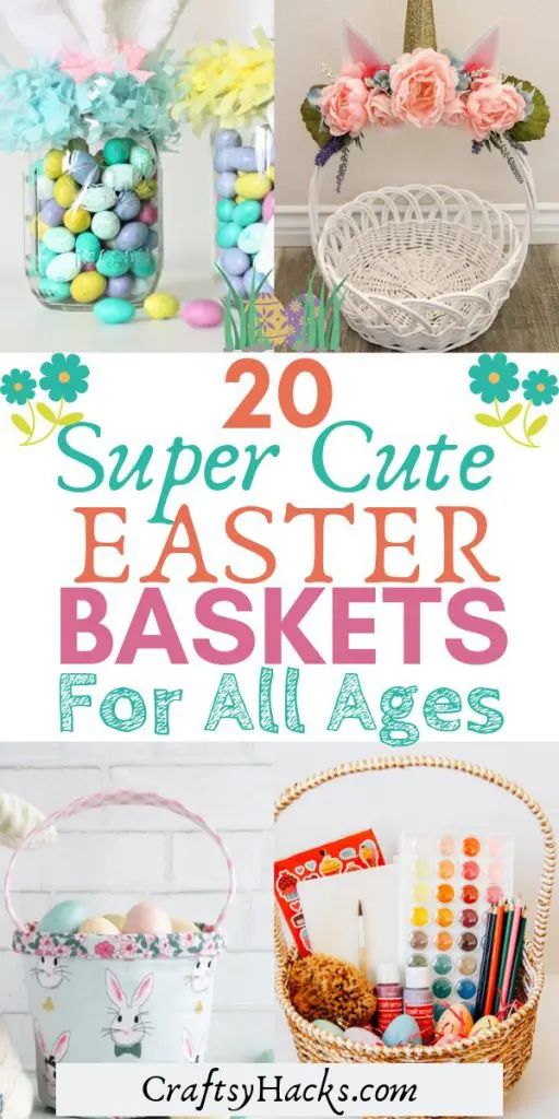 20 super cute easter basket ideas