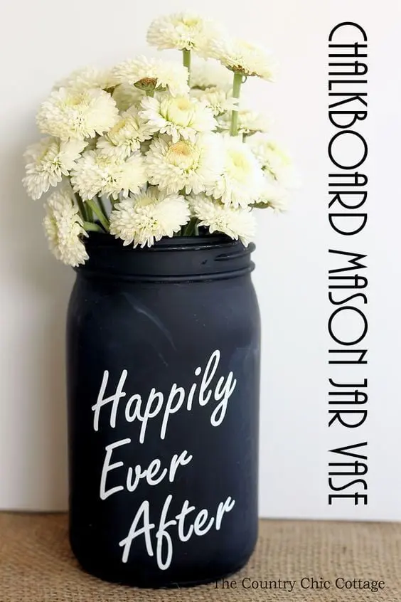 Chalkboard Mason Jars