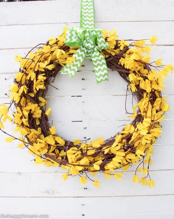 Dollar Store Spring Forsythia