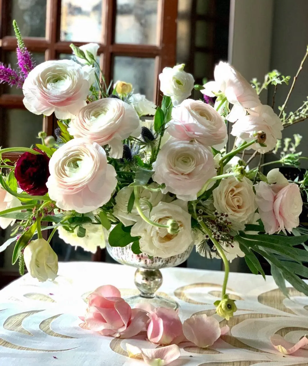 Floral Rose Centerpiece