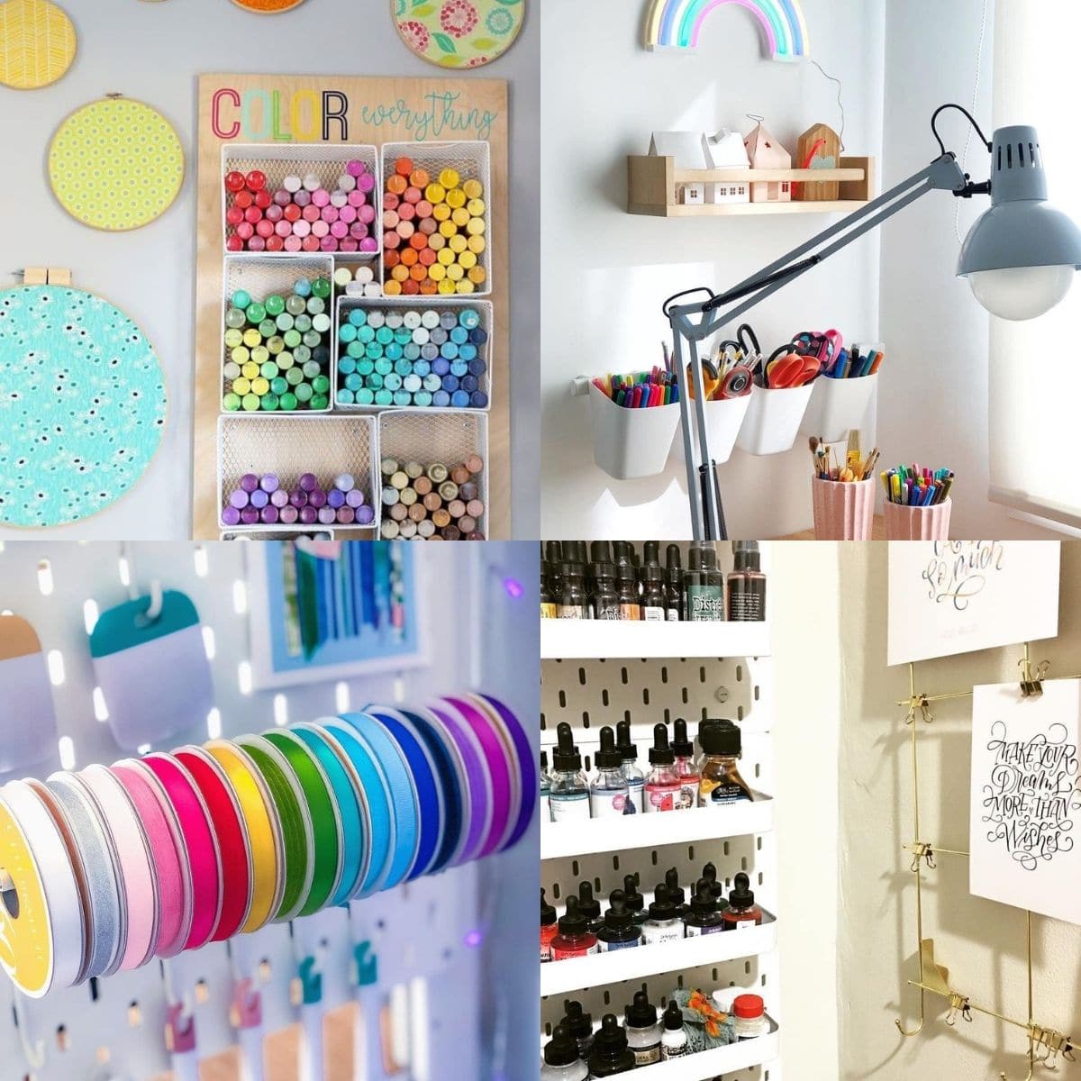 25 Craft Room Organization Ideas Craftsy Hacks