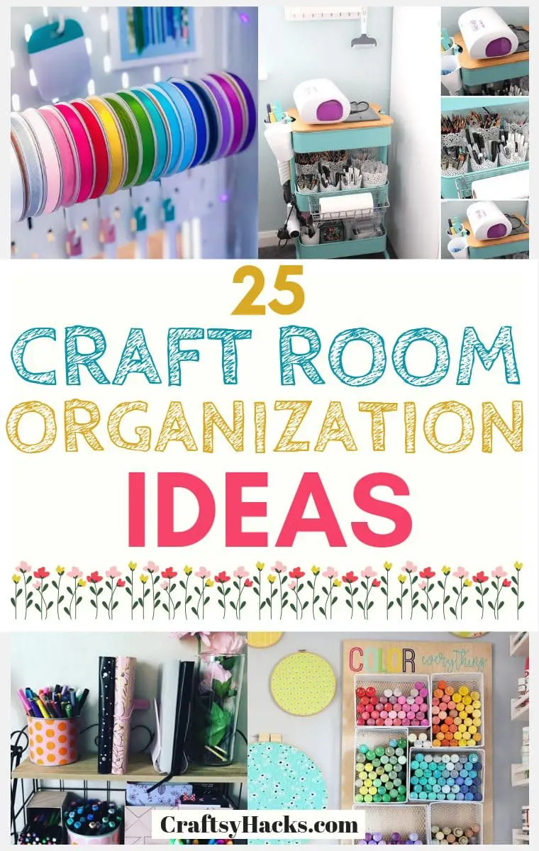 25 Craft Room Organization Ideas Craftsy Hacks