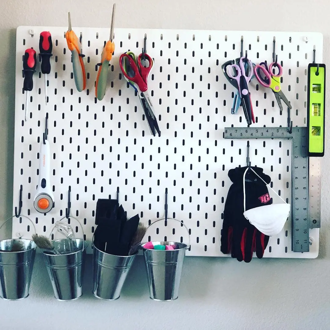 Practical Pegboard Organizer