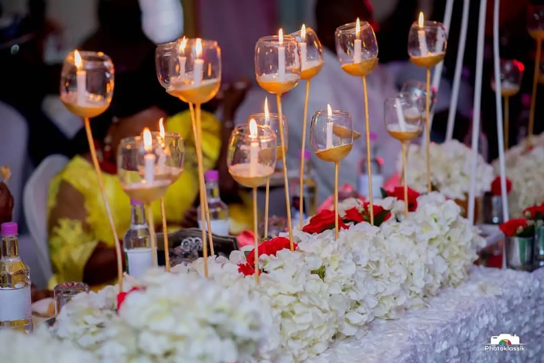 Long Stem Glass Candle Holder