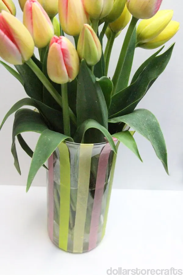 Colorful Tulip Vase