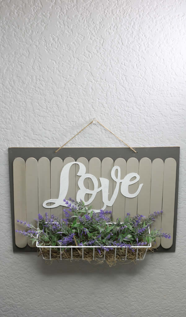 Farmhouse-style Welcome Sign