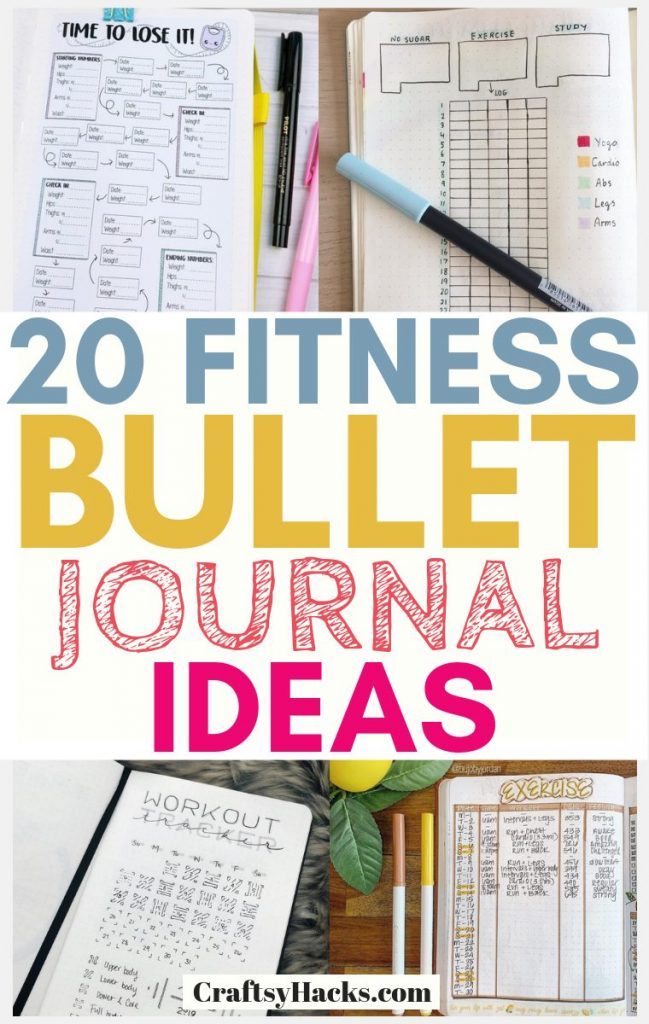 20 Fitness Bullet Journal Spreads For Losing Weight Craftsy Hacks 7710