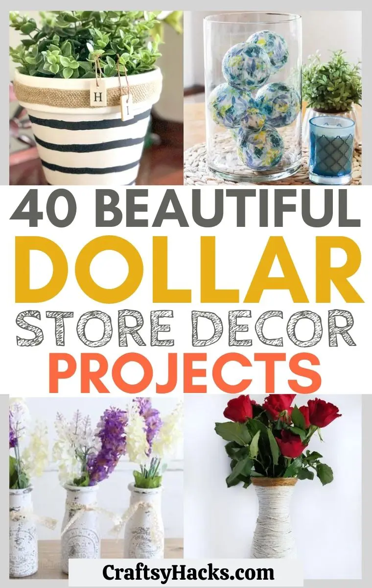 Dollar Tree DIY Projects Inspiration for Anyone to Make! - Leap of Faith  Crafting