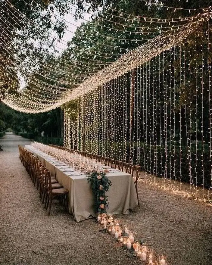 Cascading Fairy Lights