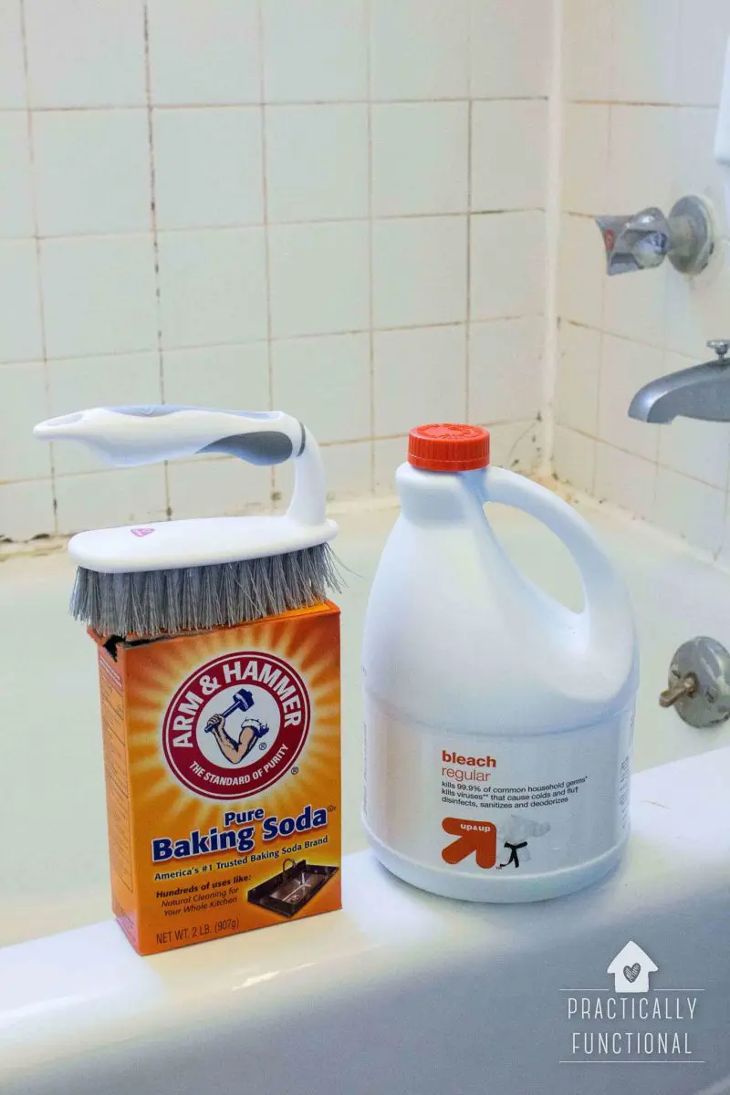 DIY Grout Cleaner